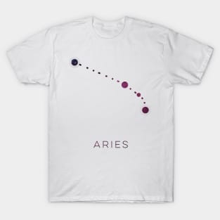 ARIES STAR CONSTELLATION ZODIAC SIGN T-Shirt